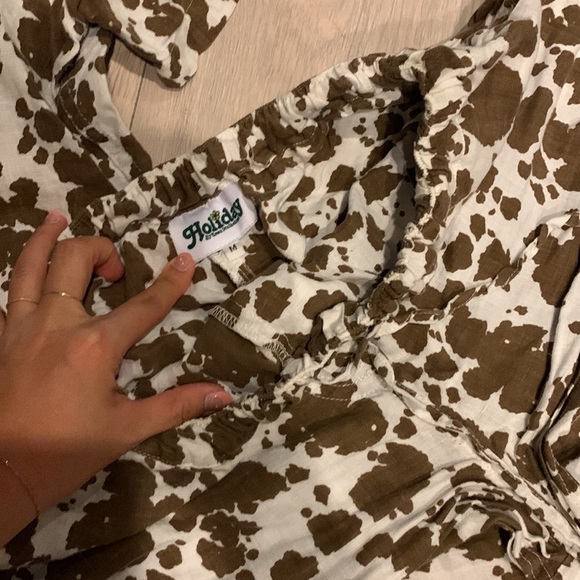 Holiday The Label pajama set in Cowhide - Picture 5 of 6